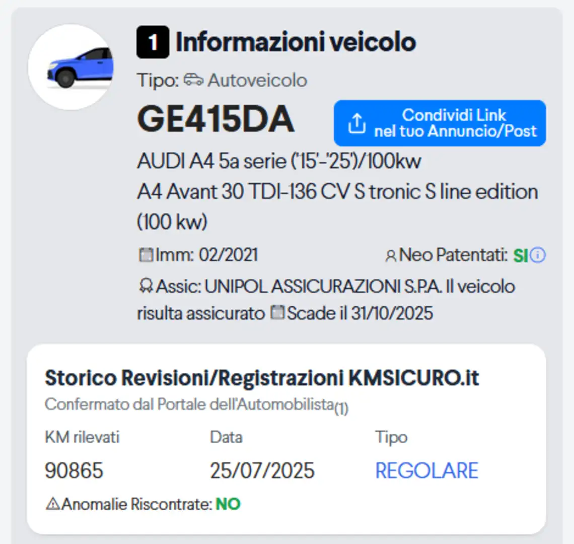 Audi A4 30 TDI MEHV 136 CV S tronic Business Gris - 2