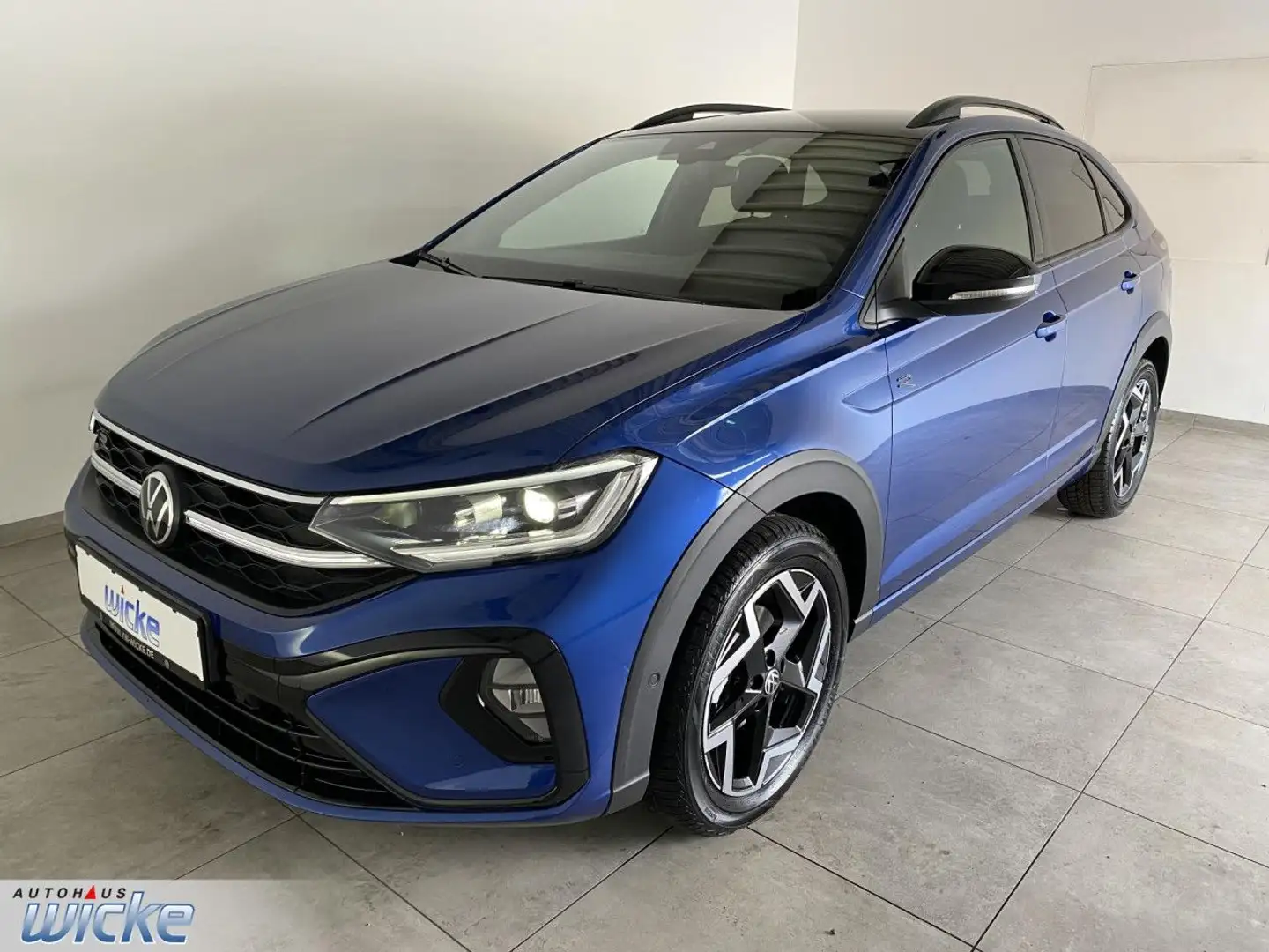 Volkswagen Taigo 1.0 TSI DSG R-Line NAVI AHK GJR Sportpaket Blau - 2