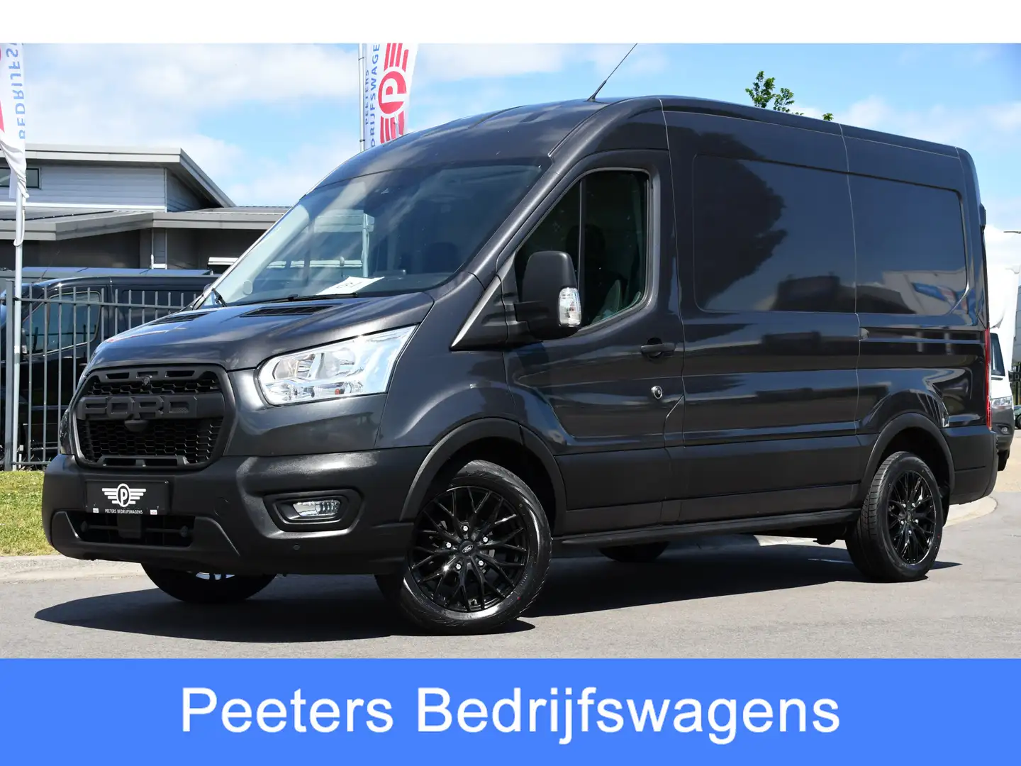 Ford Transit 2.0 TDCI L2H2 Raptor Edition Camera, Cruise, Carpl Grijs - 1