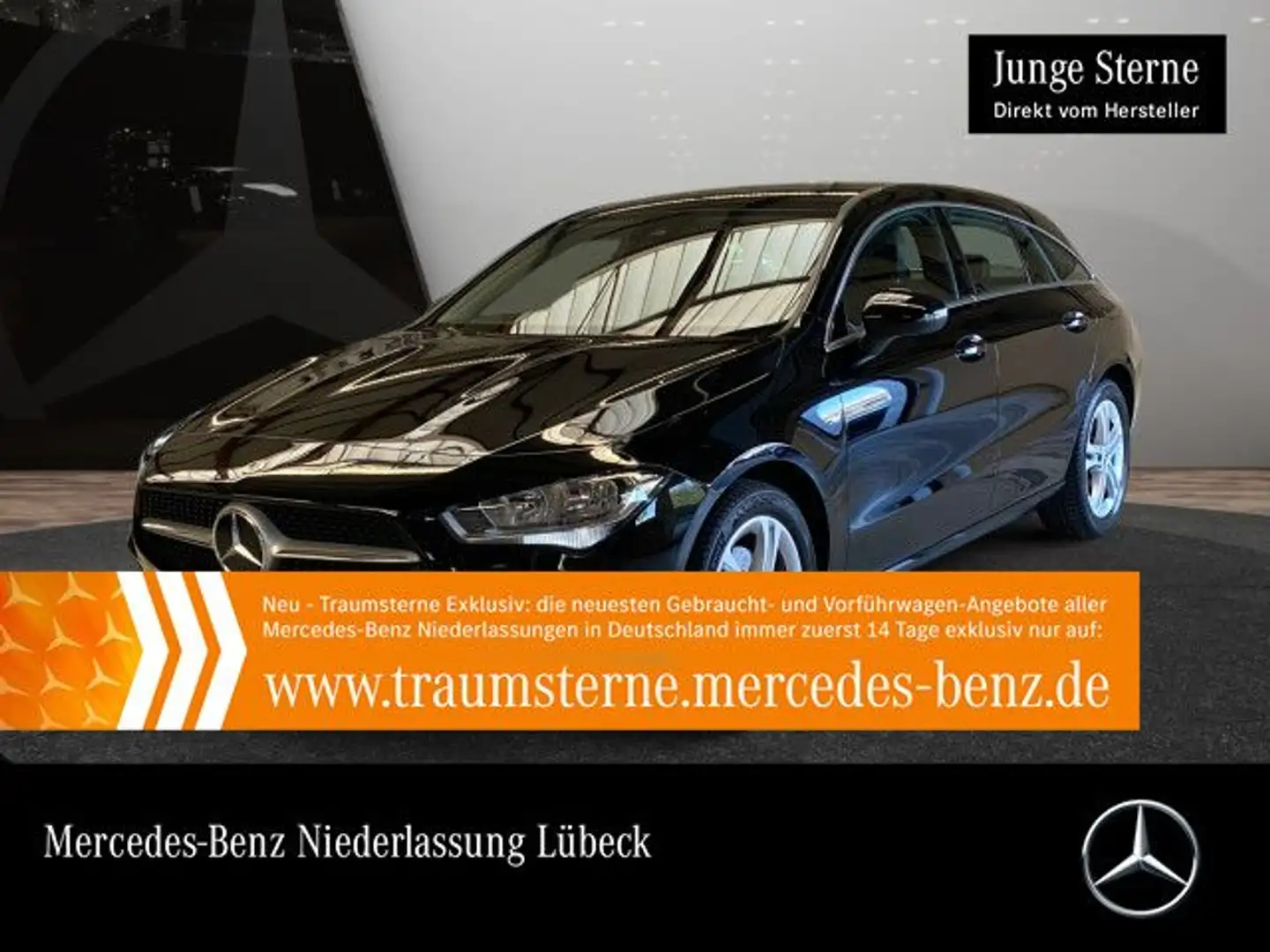 Mercedes-Benz CLA 180 d SB Spurhalt-Ass PTS Sitzh Sitzkomfort Schwarz - 1