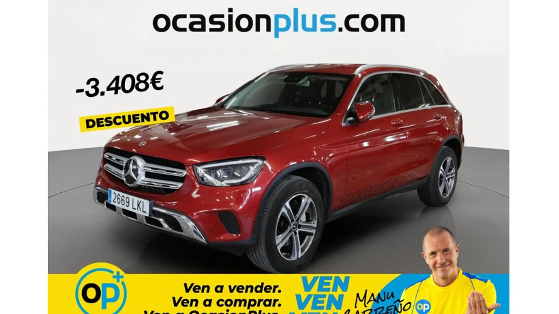 Mercedes-Benz GLC 300 4Matic 9G-Tronic Rojo - 1