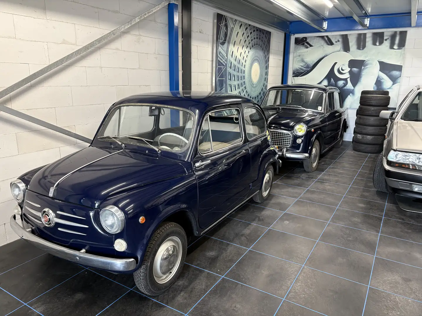 Fiat 1100 103 G Special Blauw - 2