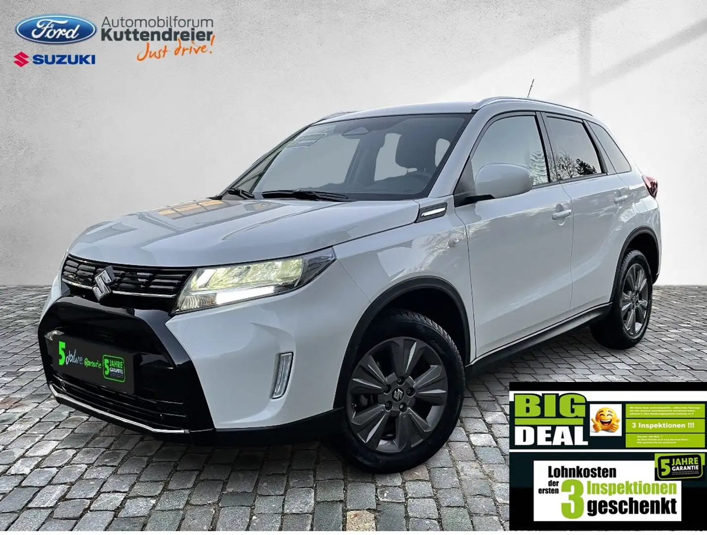Suzuki Vitara 4x2 Comfort Navi Kamera LED PDC Sitzheiz. Weiß - 2