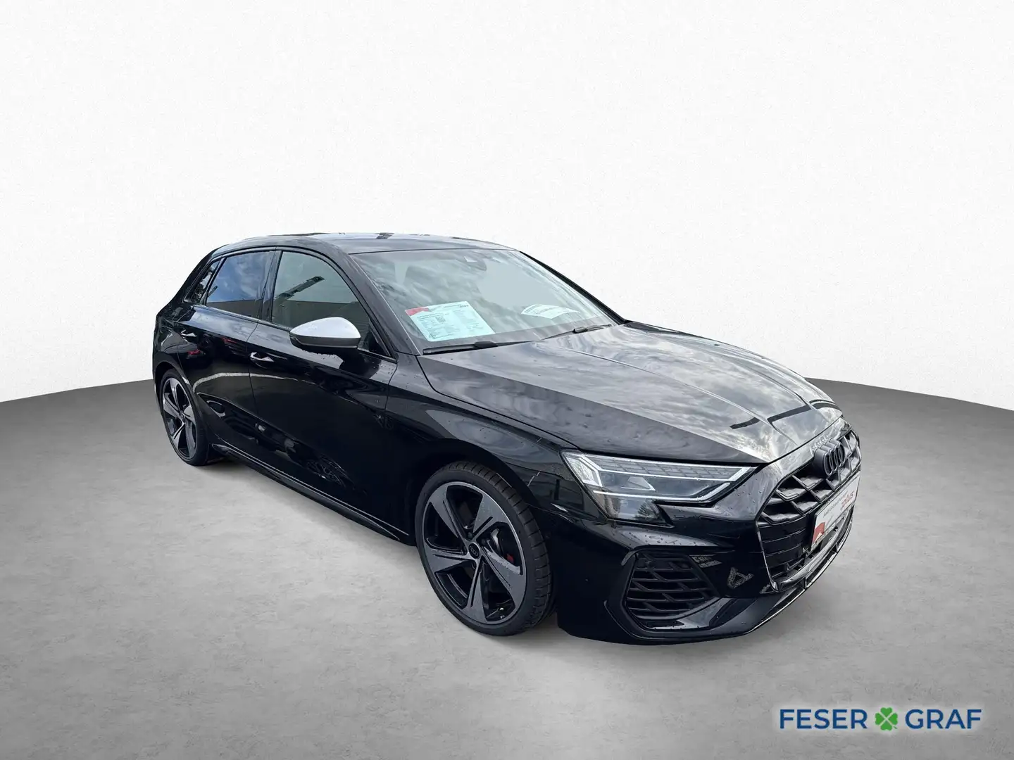 Audi S3 Sportback TFSI qu Akrapovic-Sonos-LED-Car play Schwarz - 2