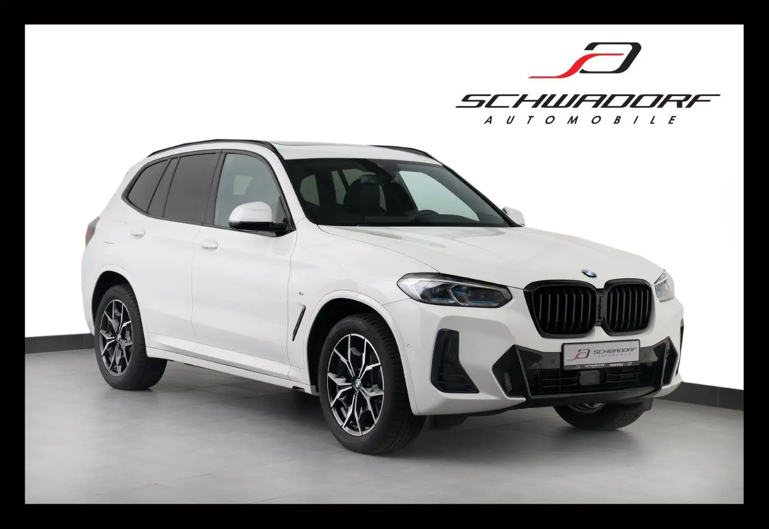 BMW X3 xDrive20i M Sport HUD ACC H&K PANO LASER AHK Weiß - 1