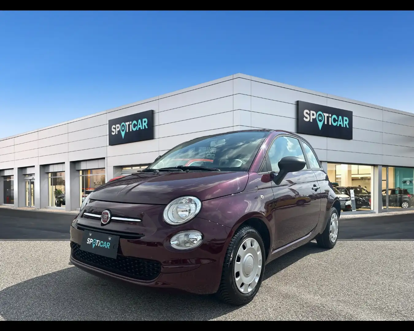 Fiat 500 1.2  Pop Rouge - 1