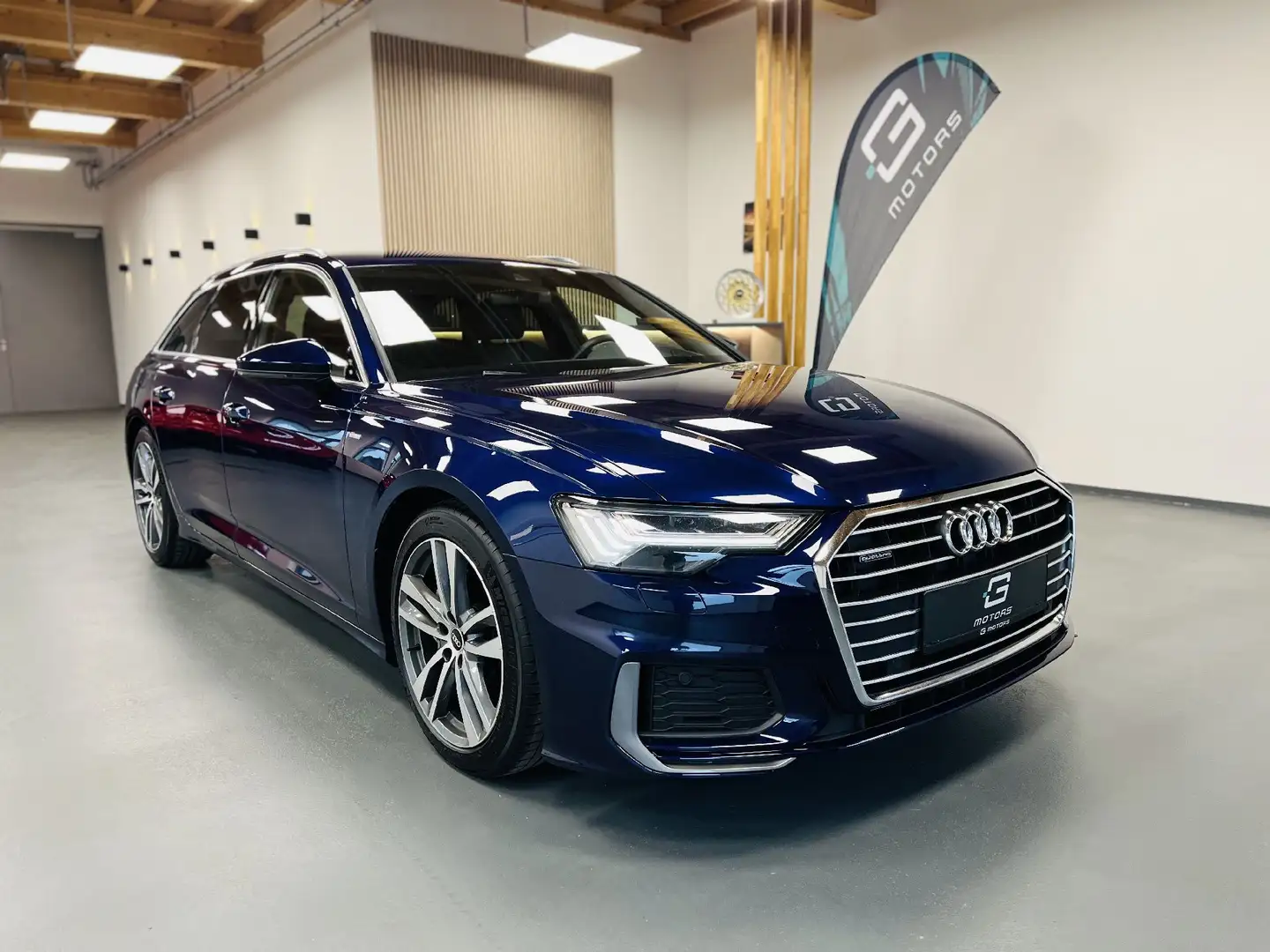 Audi A6 40 TDI SPORT QUATTRO 3X-SLINE NAVARRA MATRIX-HD B Blau - 2