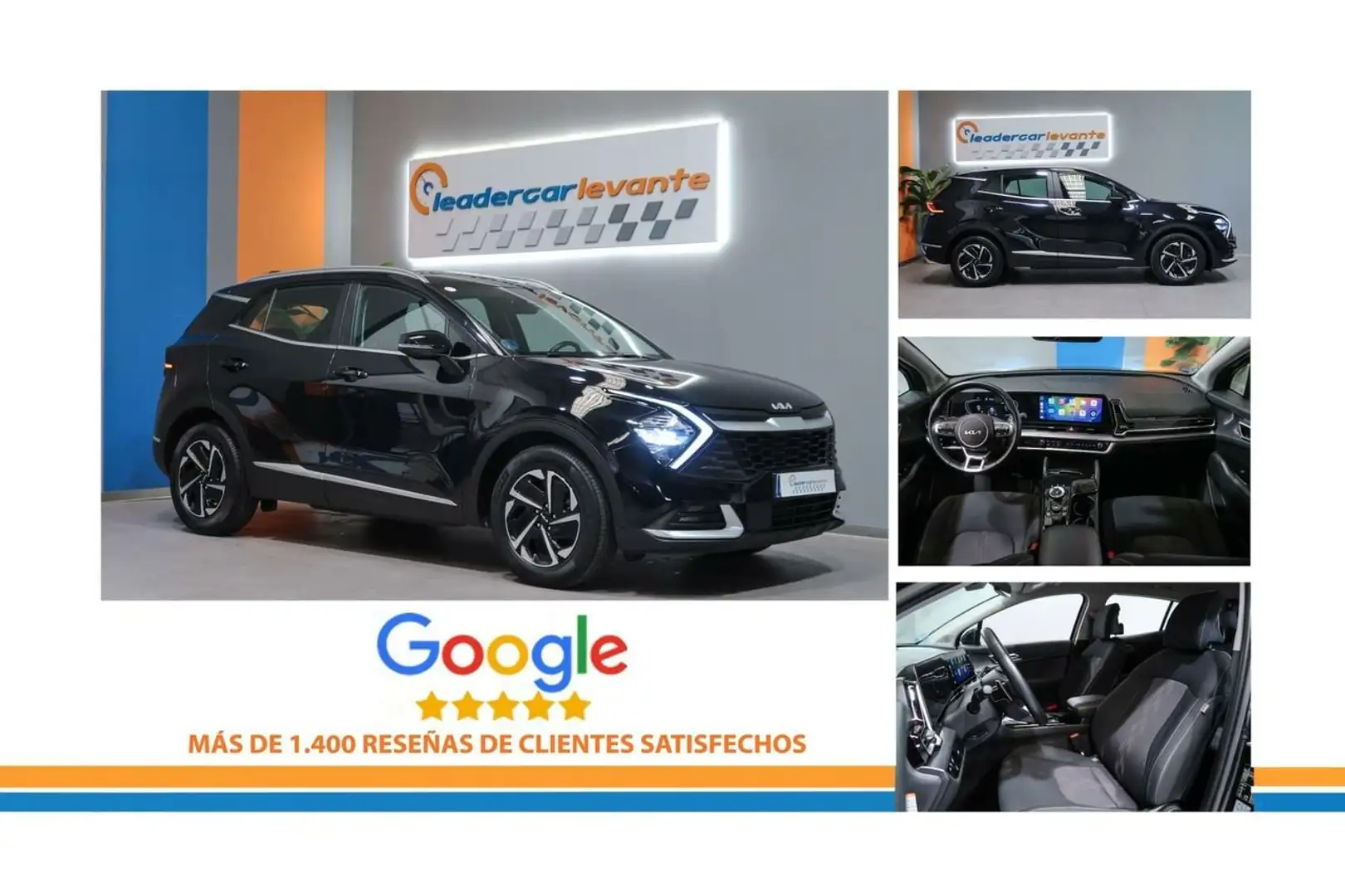 Kia Sportage 1.6 TGDi HEV 230CV Drive 4X2 Negro - 2