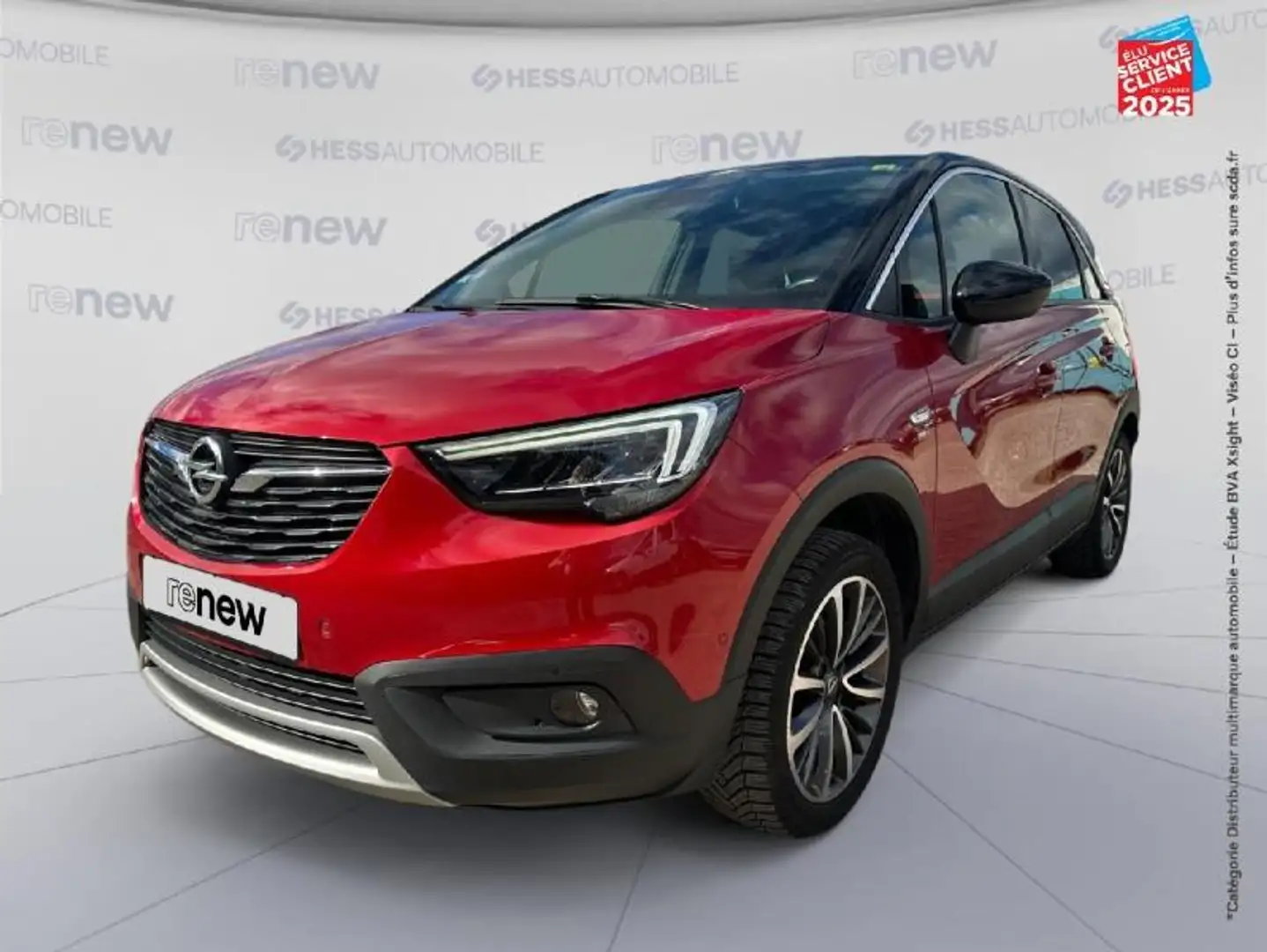 Opel Crossland X 1.2 Turbo 110ch Elegance 6cv GPS Camera Rood - 1
