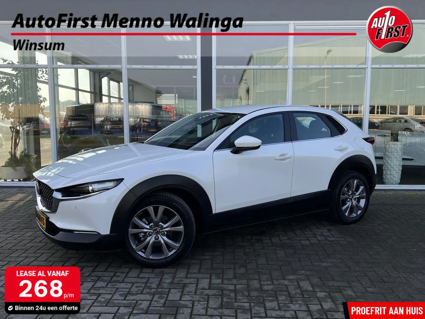 Mazda CX-30 2.0 e-SkyActiv-X M Hybrid Comfort|Stoel/stuurverwa Wit - 1