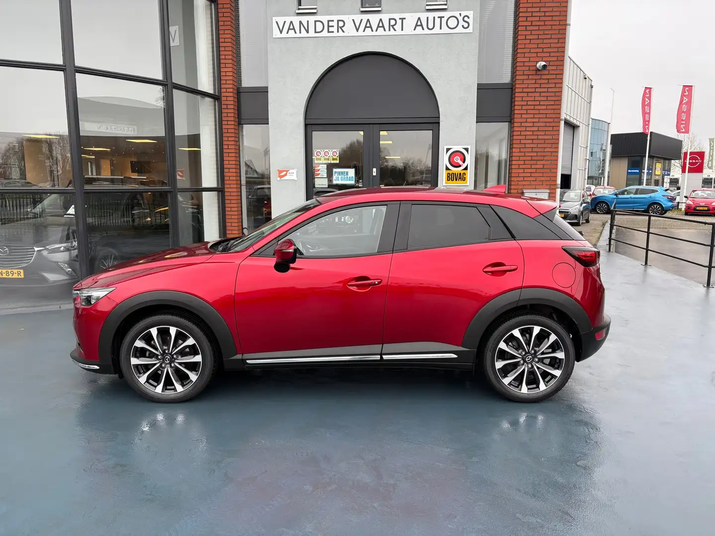 Mazda CX-3 2.0 SkyActiv-G SPORTLINE 120 AUTOMAAT NAVI CLIMA Rojo - 2