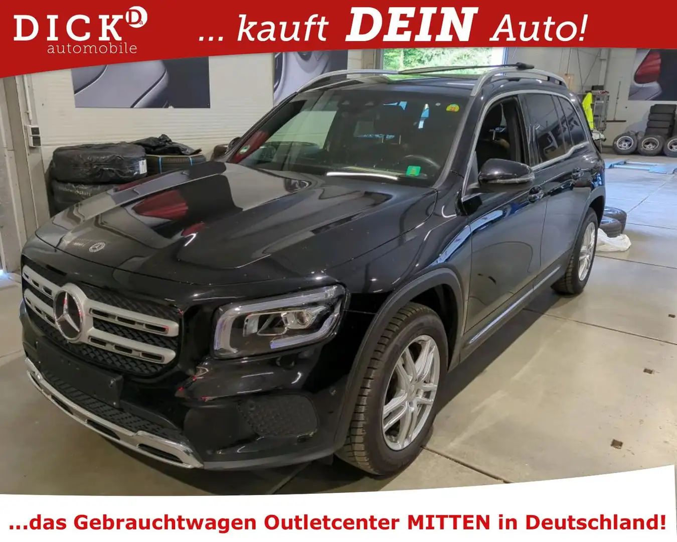 Mercedes-Benz GLB 200 d 8G-DCT VIRTU/LED/NAVI/RFK/KEY/CARPLAY/8 Schwarz - 1