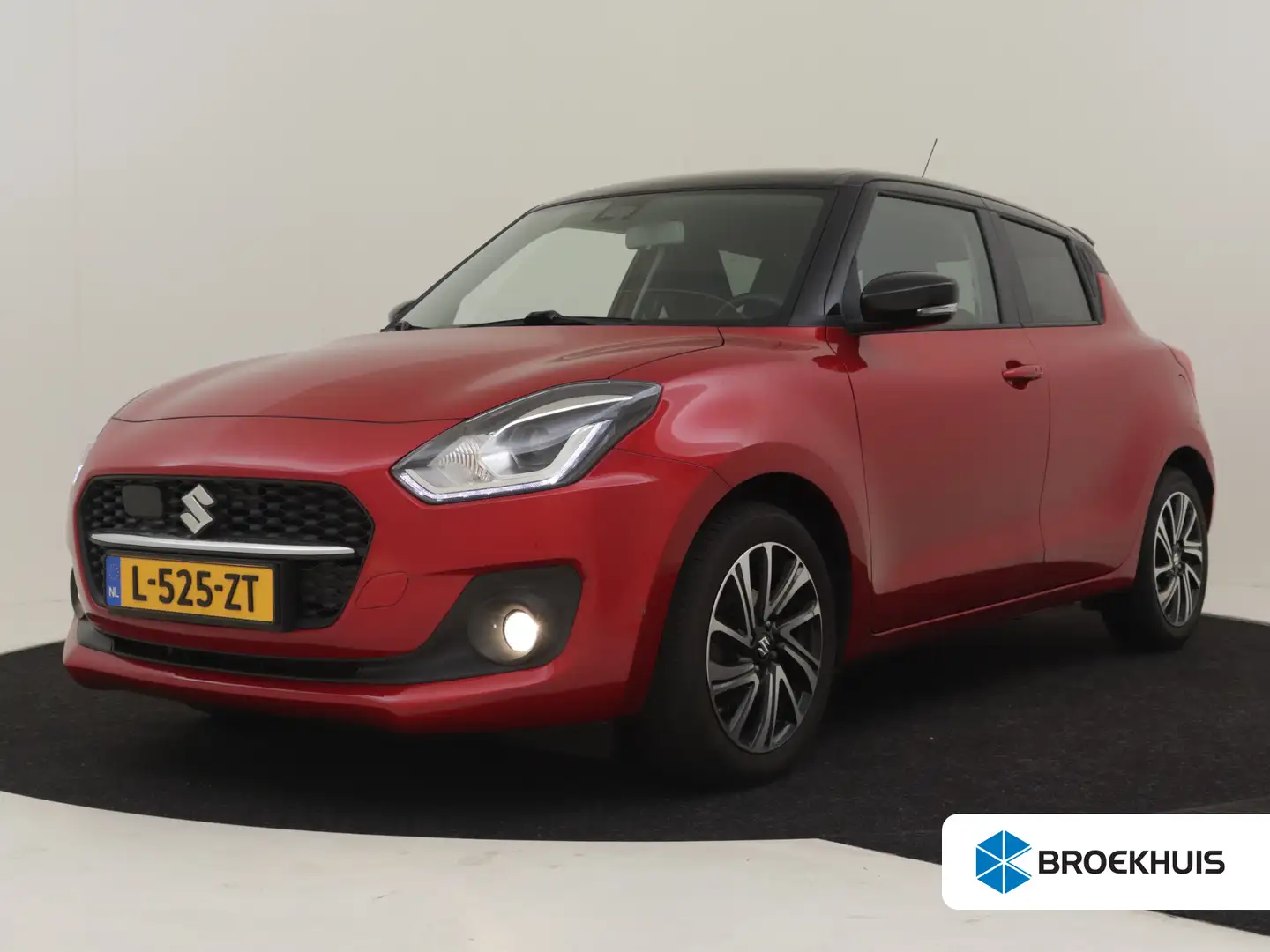 Suzuki Swift 1.2 Style Smart Hybrid 83PK | 1e Eigenaar! | Camer Rood - 1