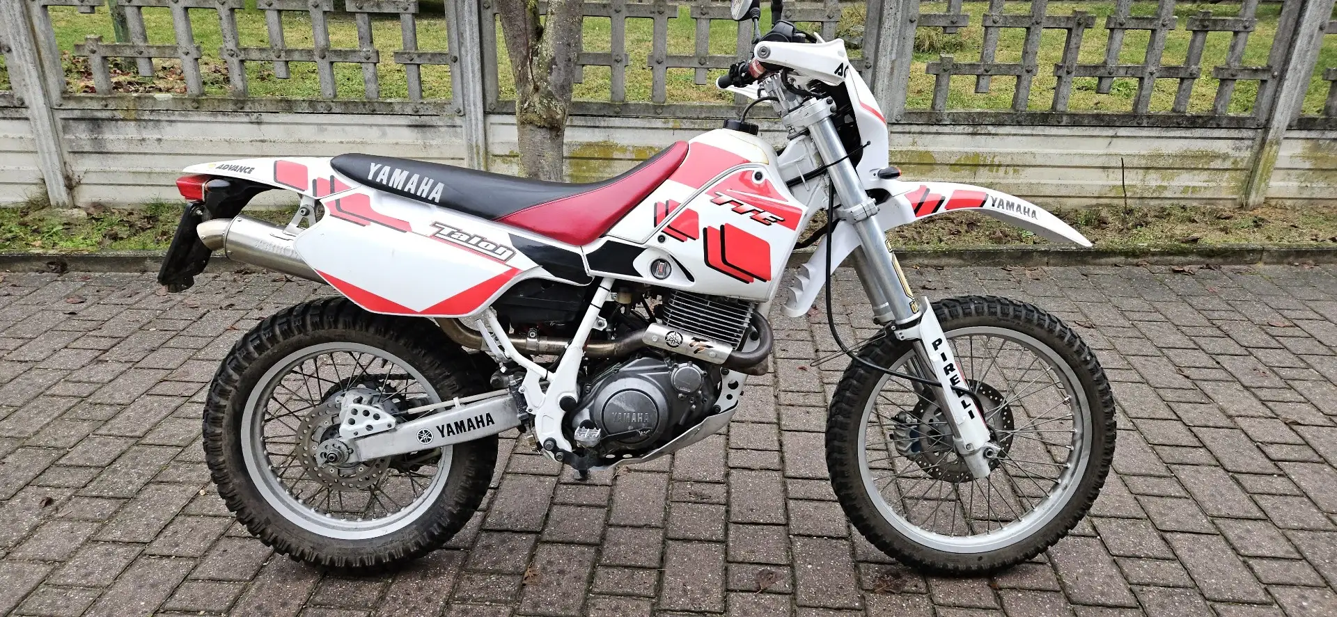 Yamaha TT 600 TTe Blanc - 1