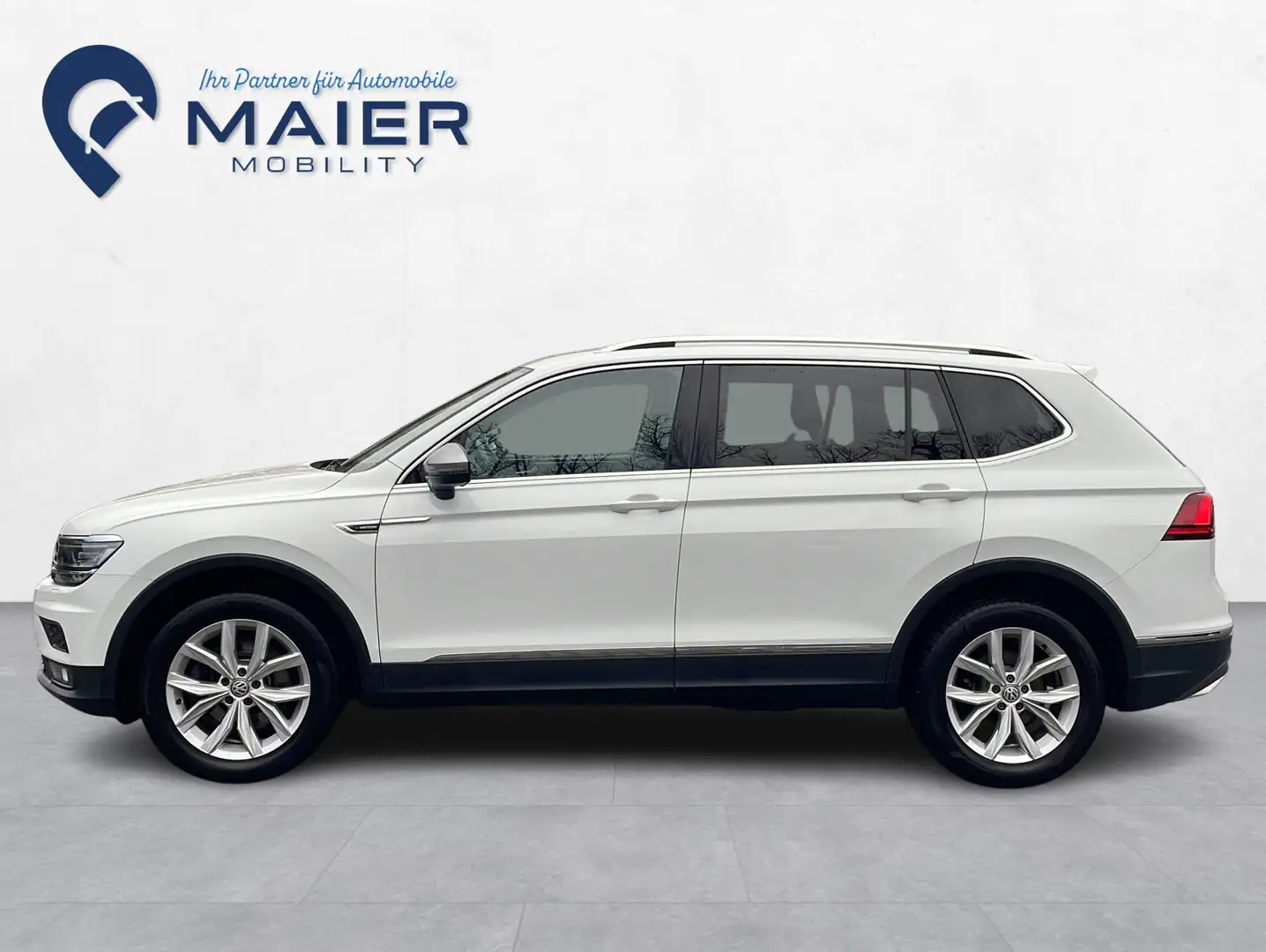 Volkswagen Tiguan Allspace Highline 4Motion-Virtual-LED-SHZ Blanc - 2