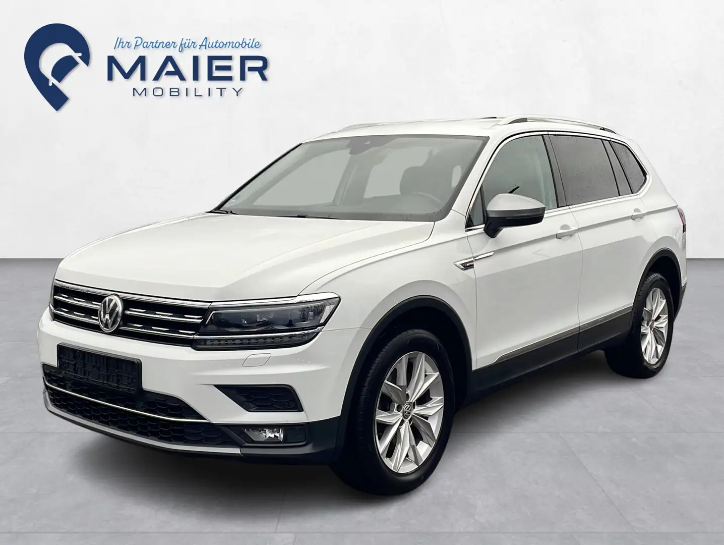 Volkswagen Tiguan Allspace Highline 4Motion-Virtual-LED-SHZ Blanc - 1
