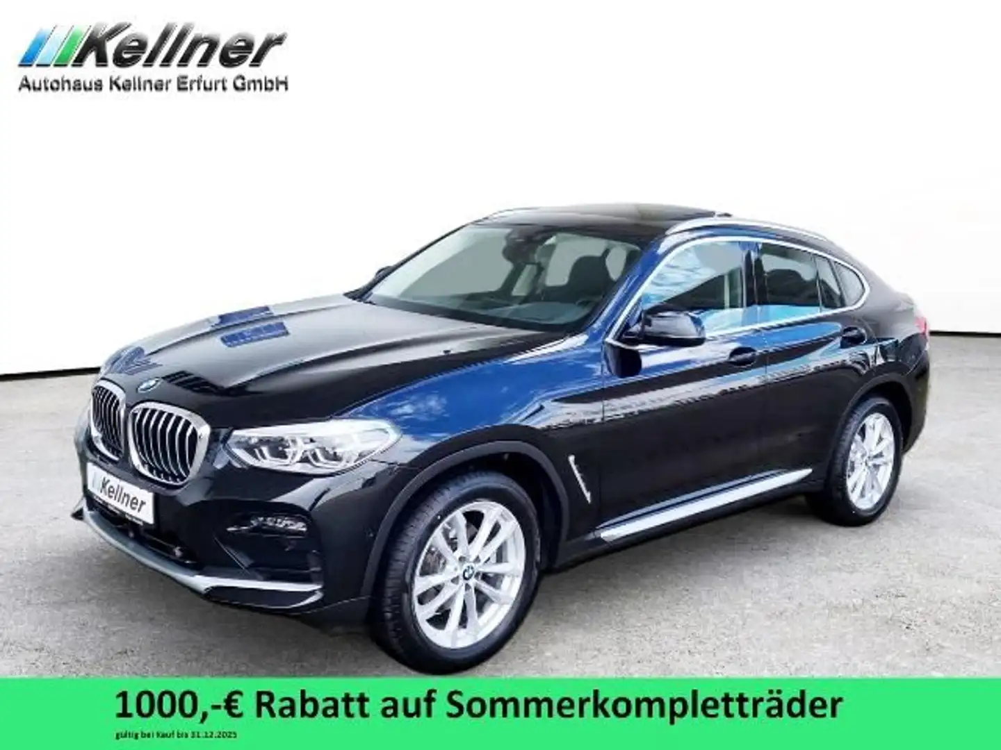 BMW X4 xDr. 20d xLine AHK+Standh+Head-Up+ACC+Pano+D Schwarz - 1
