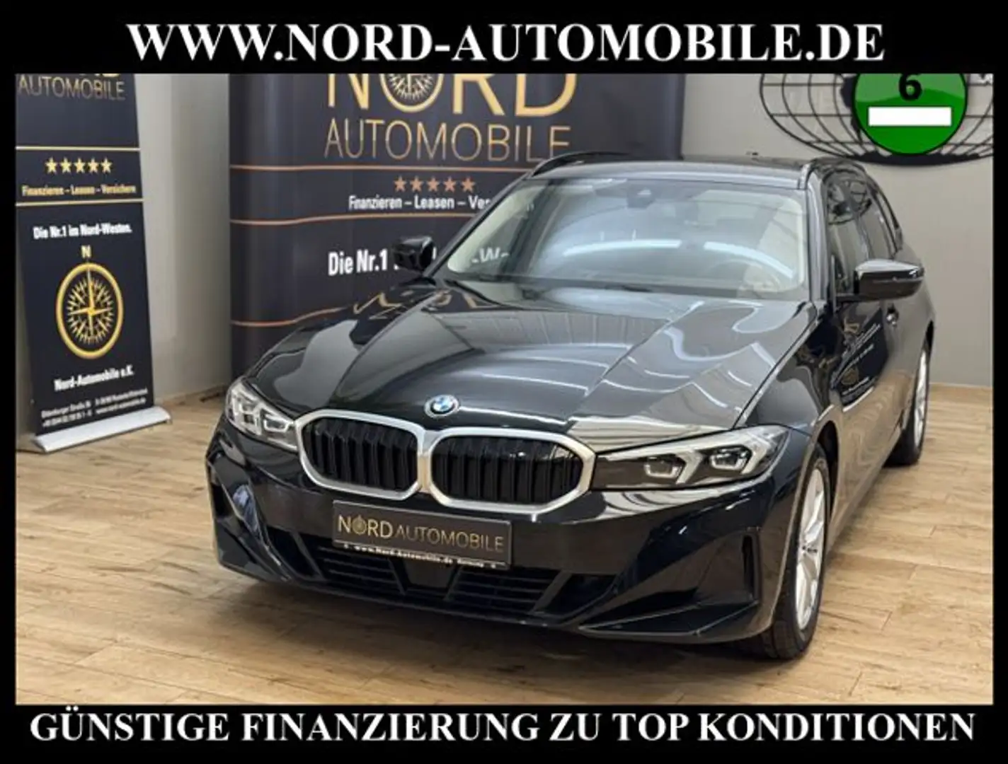 BMW 320 d Touring *AHK*ACC*LED*Curved*Shadow*MJ2023* Noir - 1