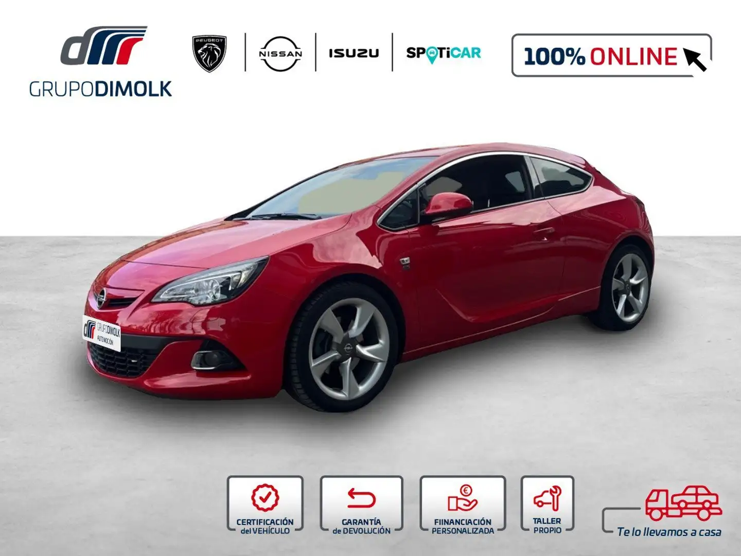 Opel Astra 2.0 Turbo S&S OPC Rot - 1
