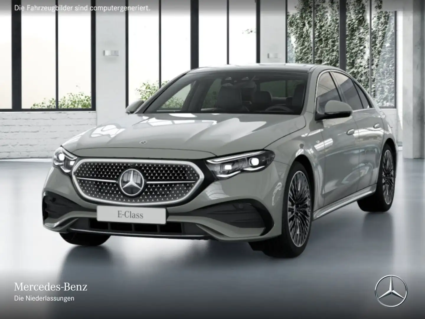 Mercedes-Benz E 300 e Hybrid Edition AMG-Line Sportpaket Headup Grau - 2