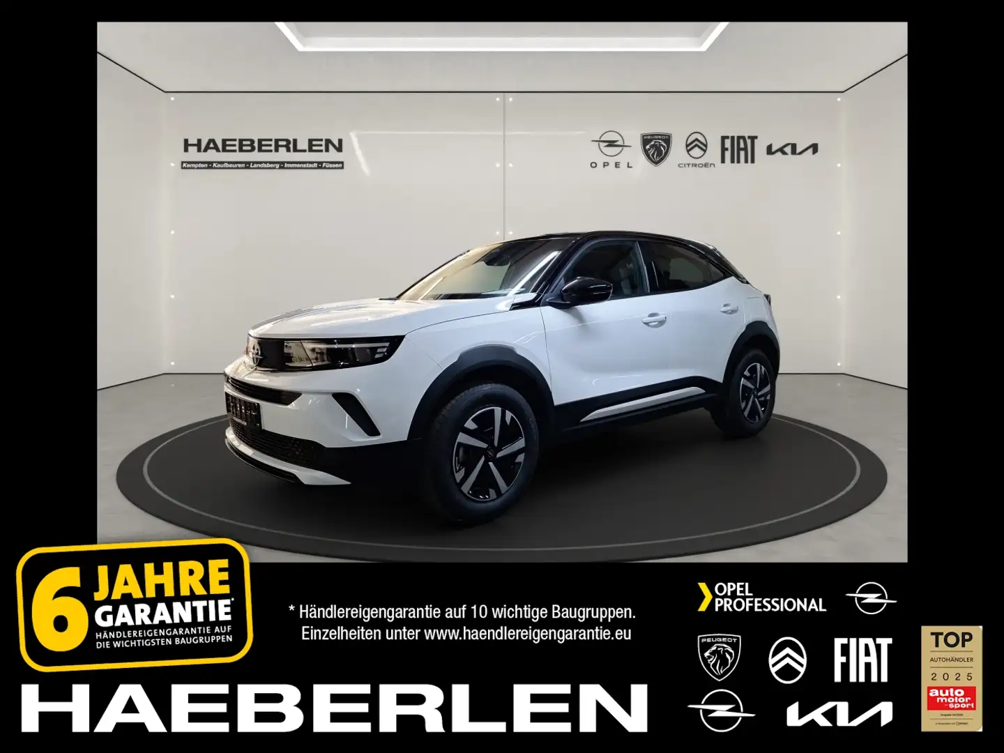 Opel Mokka 1.2 Edition *PDC*SHZ+LHZ*LED*DAB*MULTIMEDIA Weiß - 1
