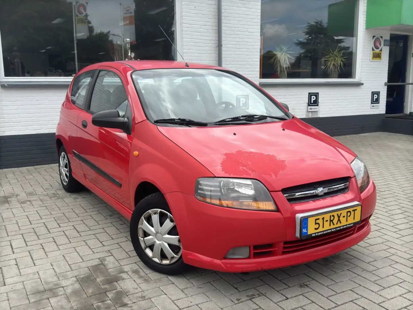 Chevrolet Kalos 1.2|SPIRIT|RIJKLAAR|NIEUW APK|GOED ONDERHOUDEN Red - 2