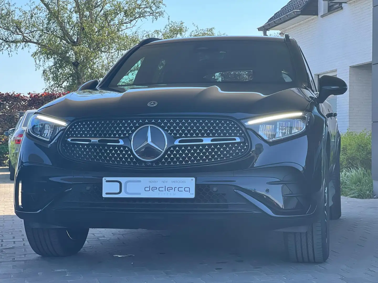 Mercedes-Benz GLC 300 e AMG 2024 trekhaak distronic camera Schwarz - 1