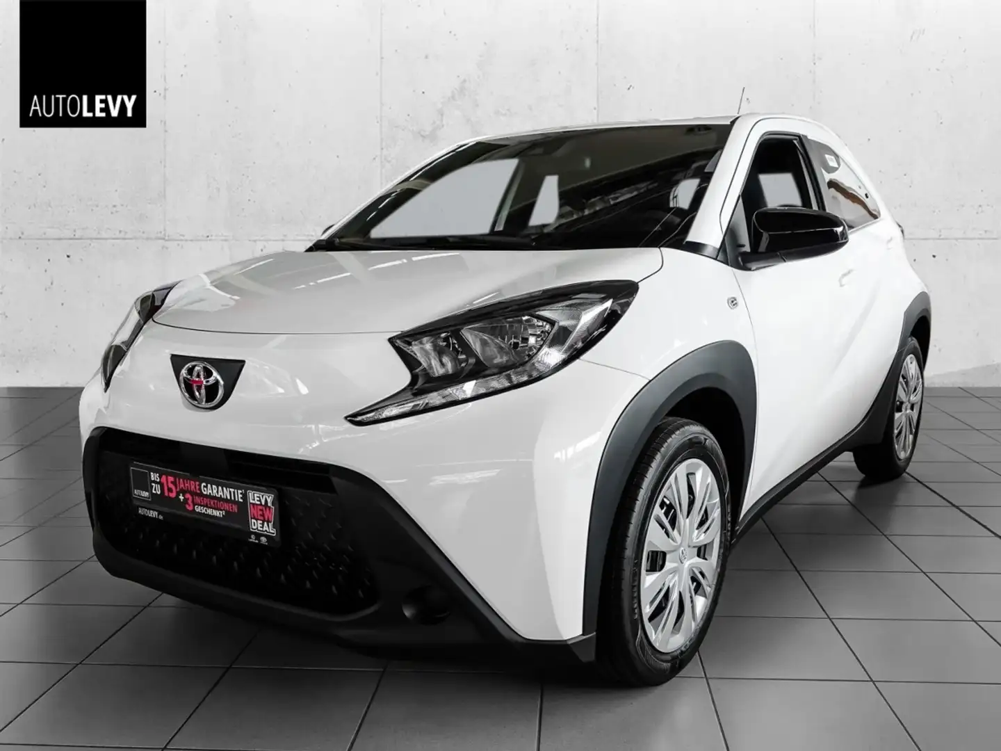 Toyota Aygo X CVT Business Ed. SORGLOS LEASING Weiß - 2