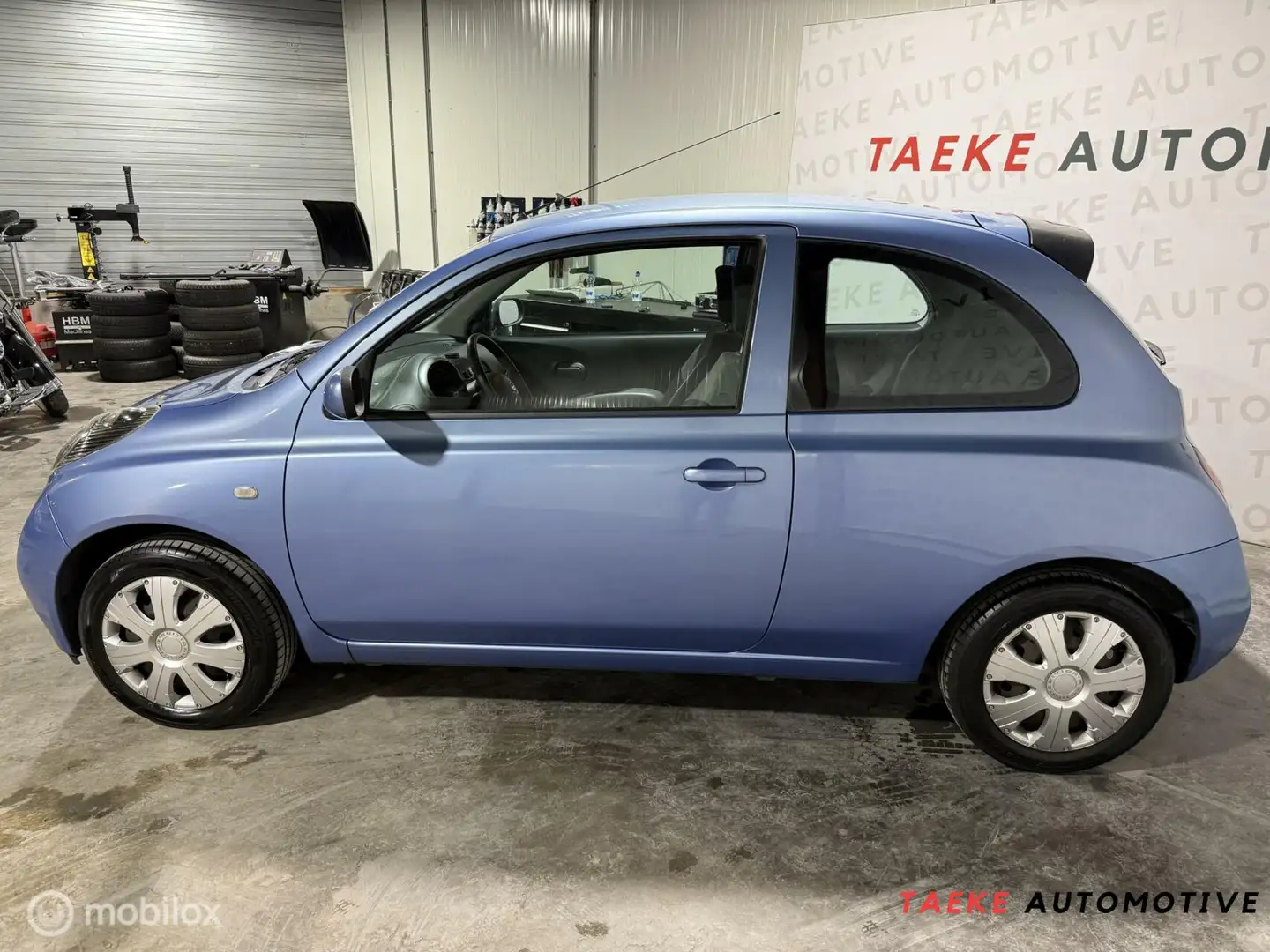 Nissan Micra 1.4 Acenta Airco/1e EIG/Apk Синій - 2