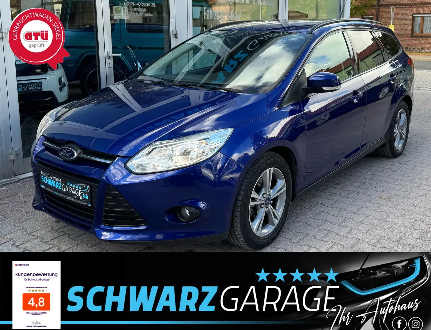 Ford Focus Turnier Sync Edition*ALU*PDC* Blau - 1