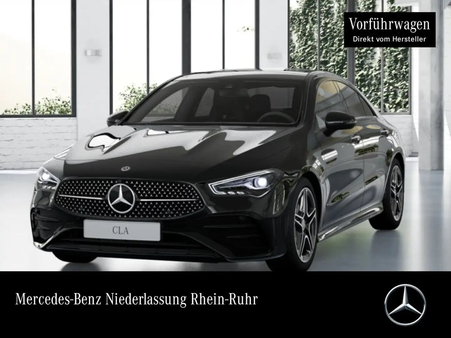 Mercedes-Benz CLA 200 AMG+NIGHT+PANO+360°+LED+STHZG+TOTW+7G Schwarz - 1