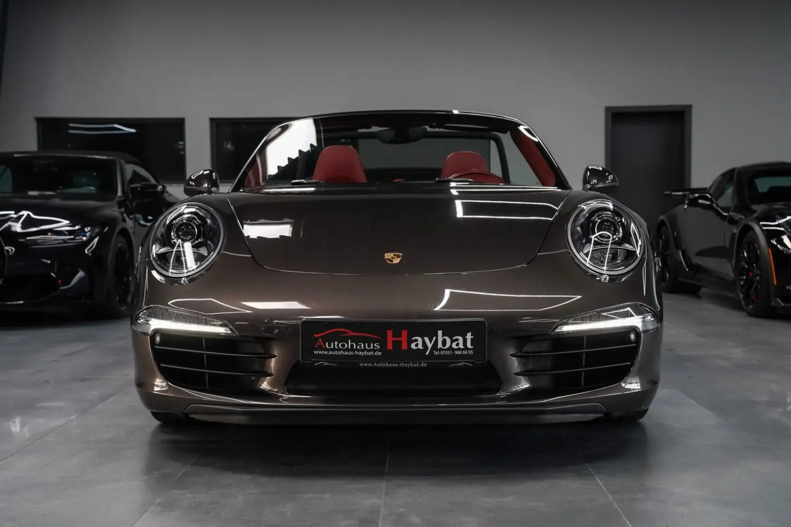 Porsche 991 Carrera S Cabrio PDCC-Chrono+PCCB-Approved Braun - 2