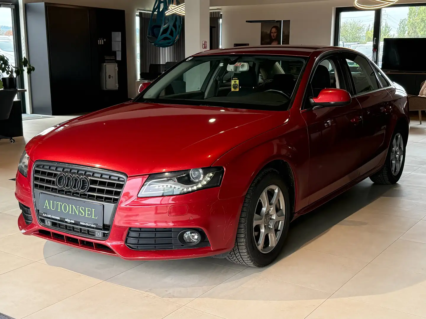 Audi A4 Attraction+Multifunktionslenkrad+Navi Rot - 1