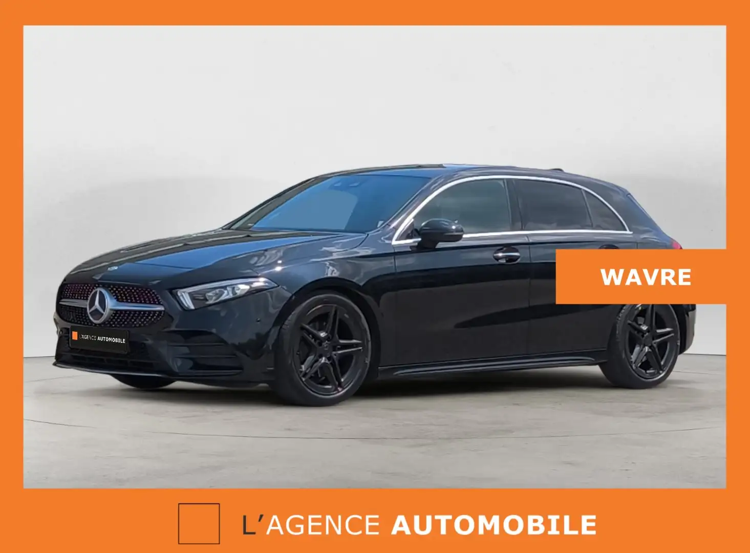 Mercedes-Benz A 200 AUTO - PACK AMG - GARANTIE MERCEDES 12/2026 Zwart - 1