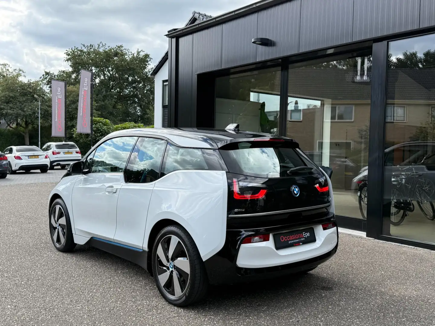 BMW i3 Basis 120Ah 42 kWh Capparis Weiss 91% SOH Blanc - 2