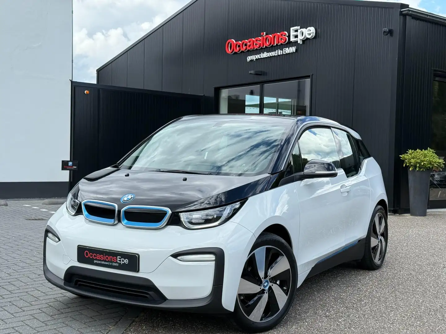 BMW i3 Basis 120Ah 42 kWh Capparis Weiss 91% SOH Blanc - 1