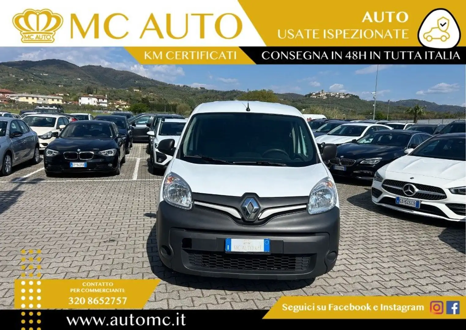 Renault Kangoo Blue dCi 115CV Express Furgone Ice Bianco - 2