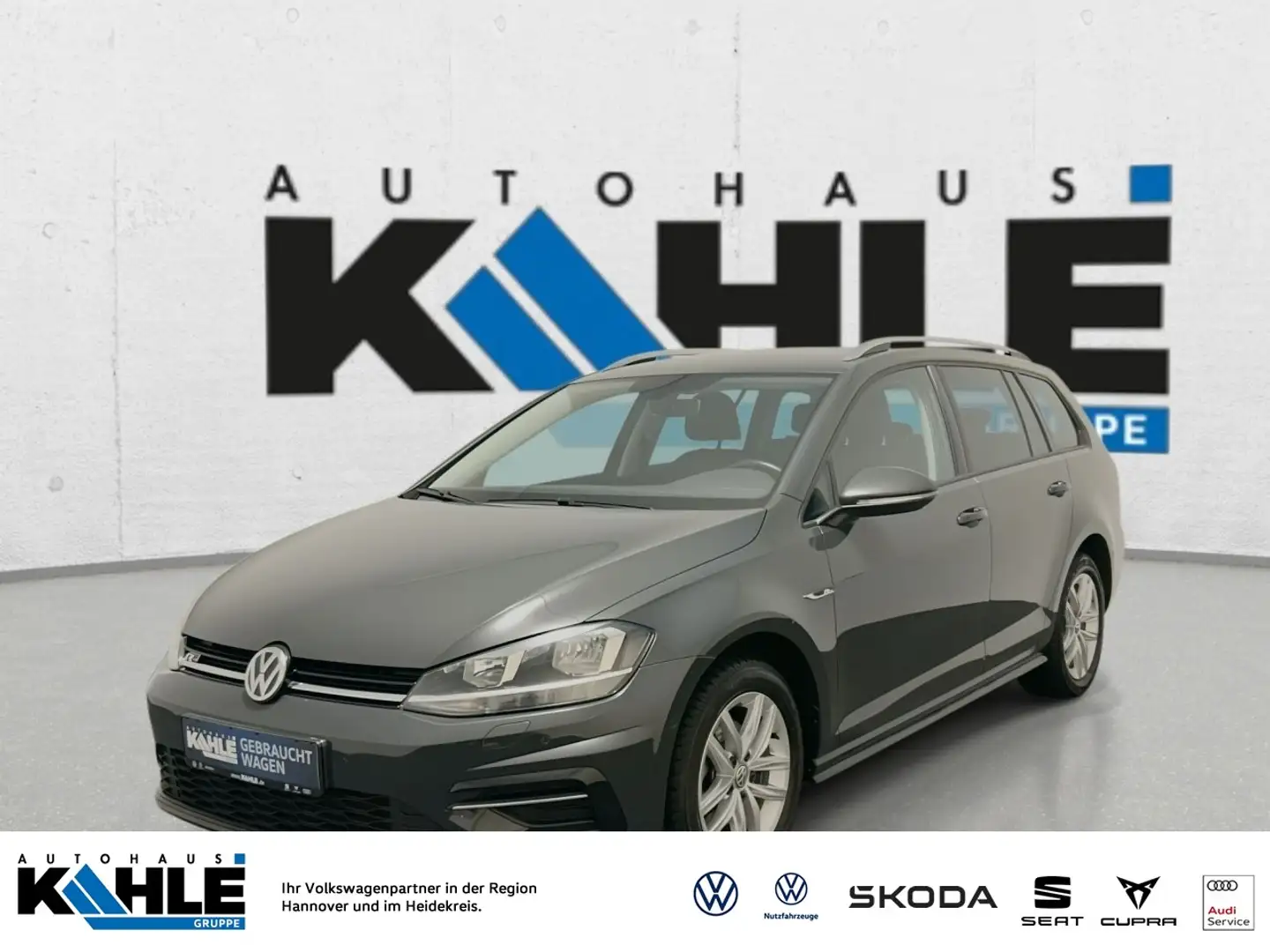 Volkswagen Golf VII Variant 2.0 TDI DSG Comfortline Klima Navi Grau - 1