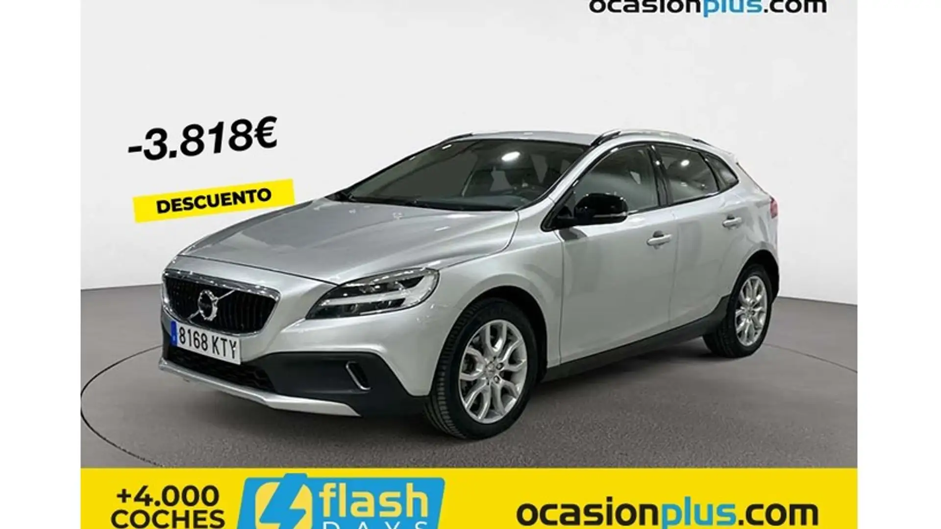 Volvo V40 Cross Country T3 Pro Aut. Plateado - 1