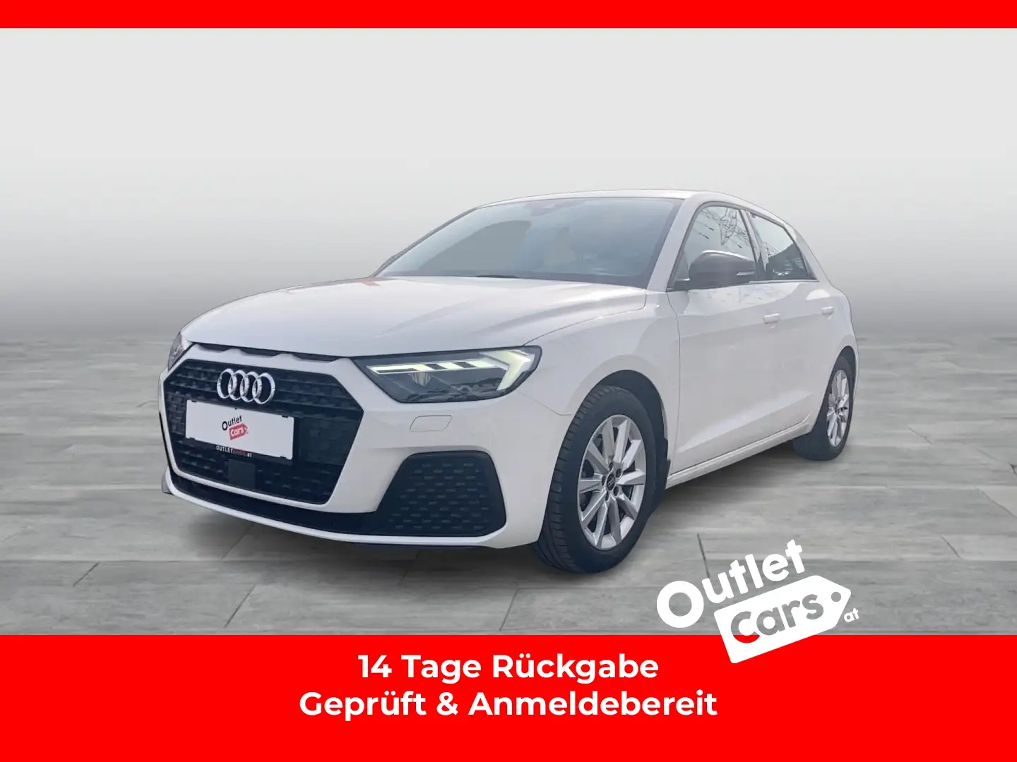 Audi A1 Sportback 30 TFSI ACC+Virtual+KlimaA+LED Weiß - 1