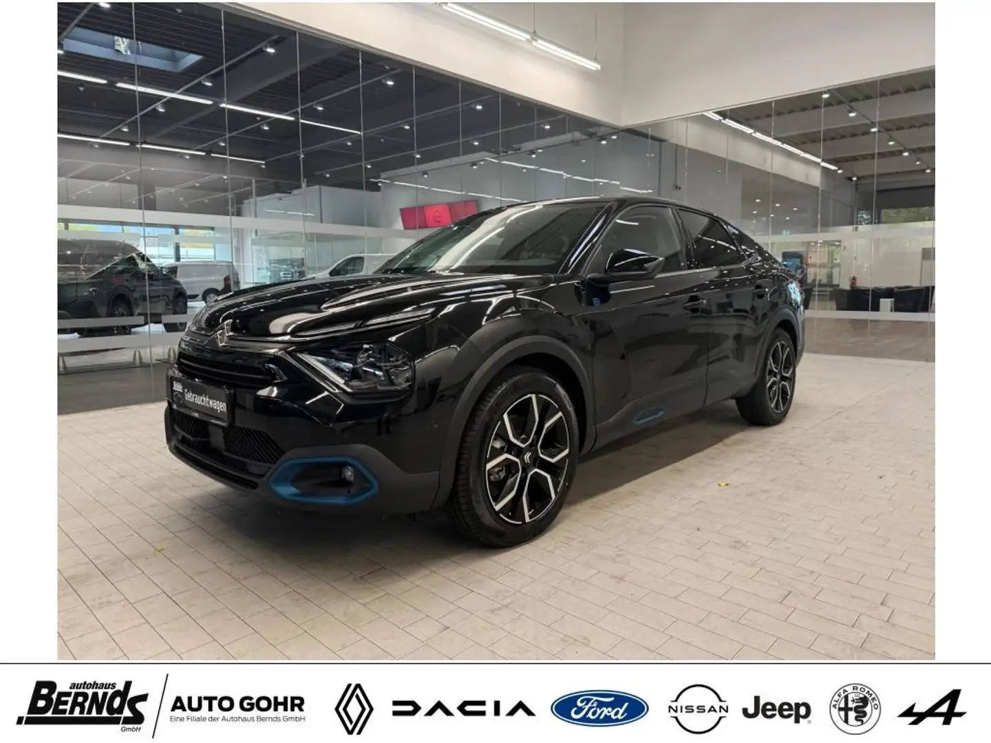 Citroen E-C4 Electric X SHINE AUTOMATIK. elekt. Glasschiebedach WÄRMEP. Schwarz - 1