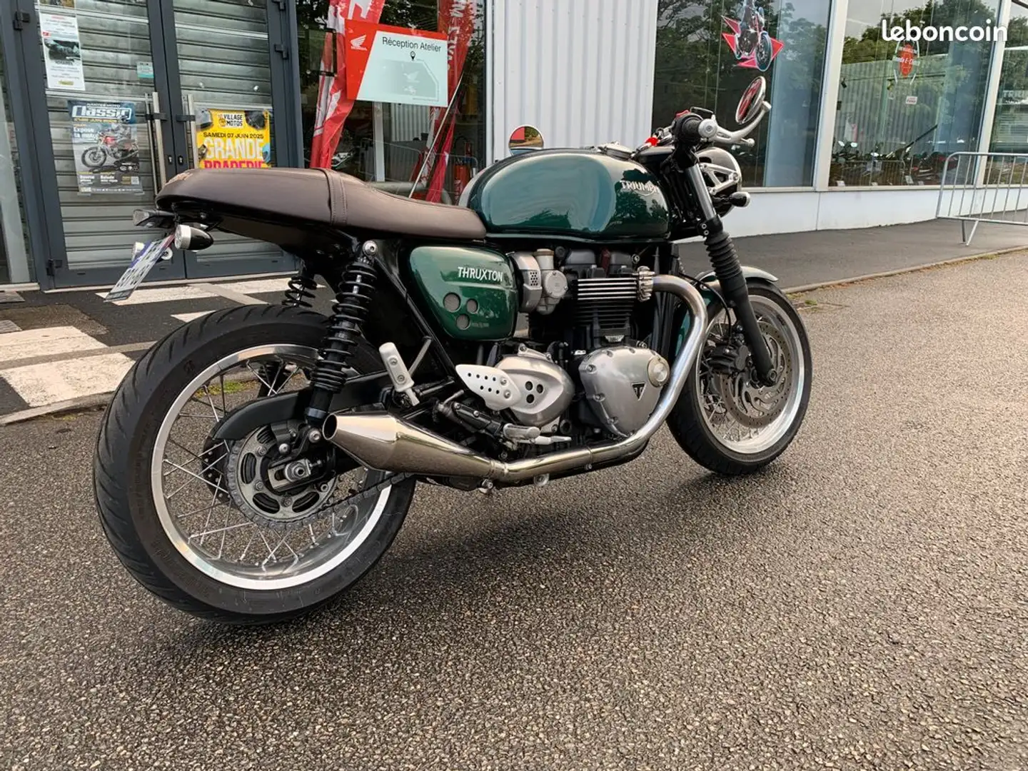 Triumph Thruxton Verde - 2