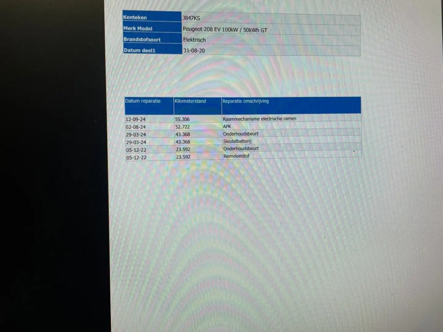 Peugeot e-208 GT 350 50 kWh - Digitaal Cockpit, Carplay, Navi, H Bleu - 2