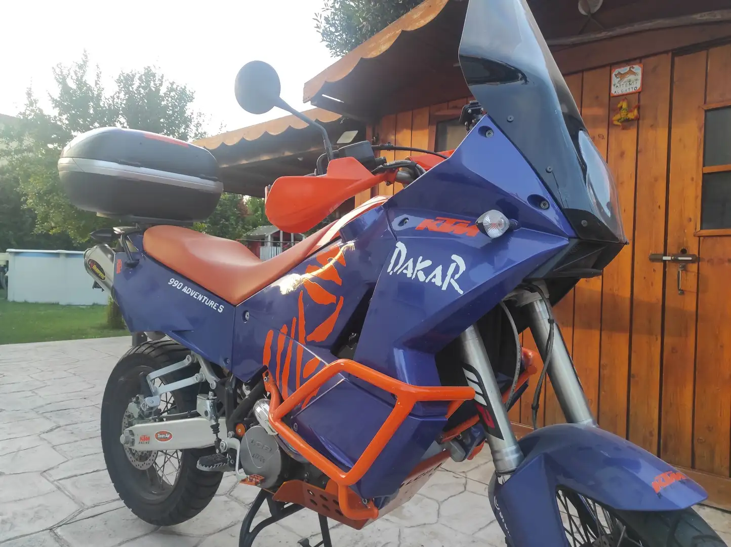 KTM 990 Adventure Bleu - 1