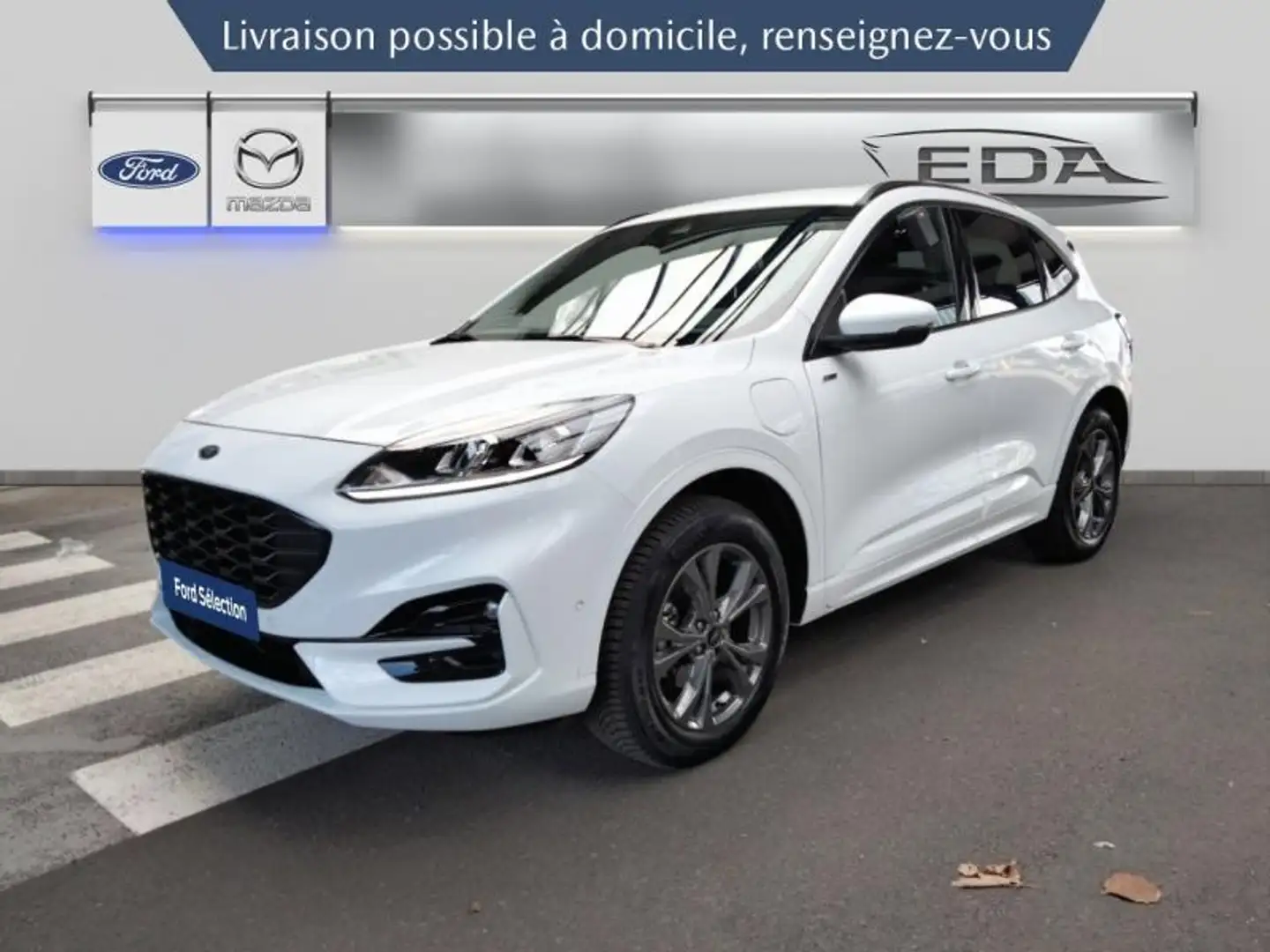 Ford Kuga 2.5 Duratec 225ch PHEV ST-Line Business BVA Wit - 1