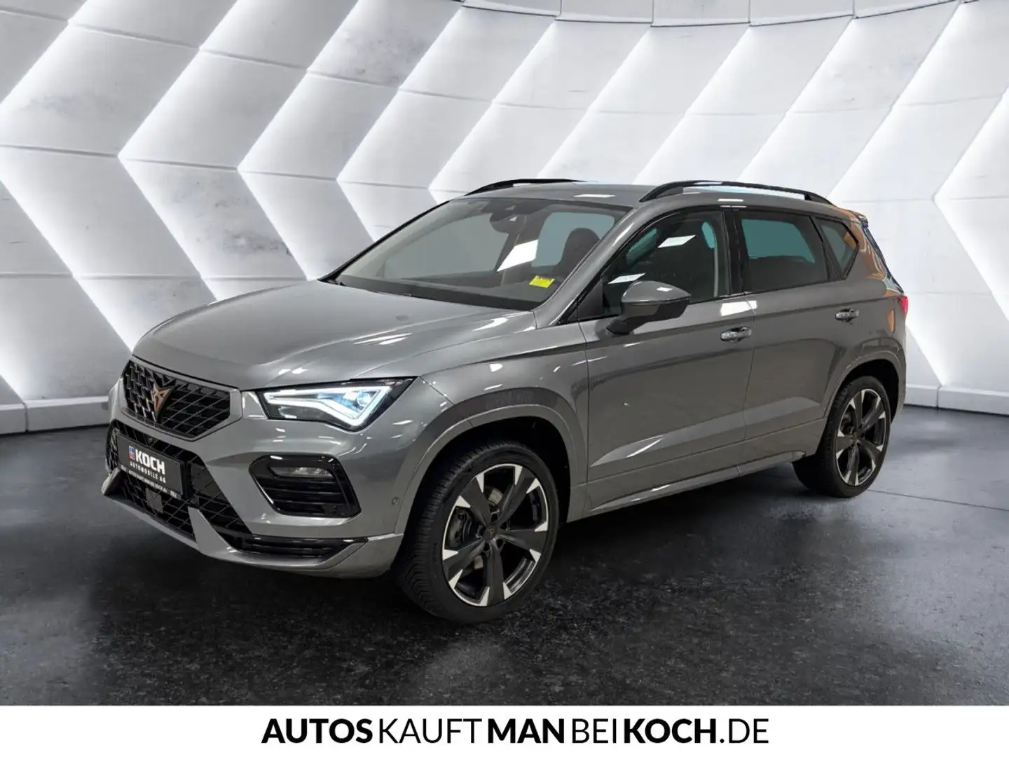 CUPRA Ateca 2.0 TSI 4Drive AHK NAVI LED KLIMAAUT PARKLEN Gris - 2