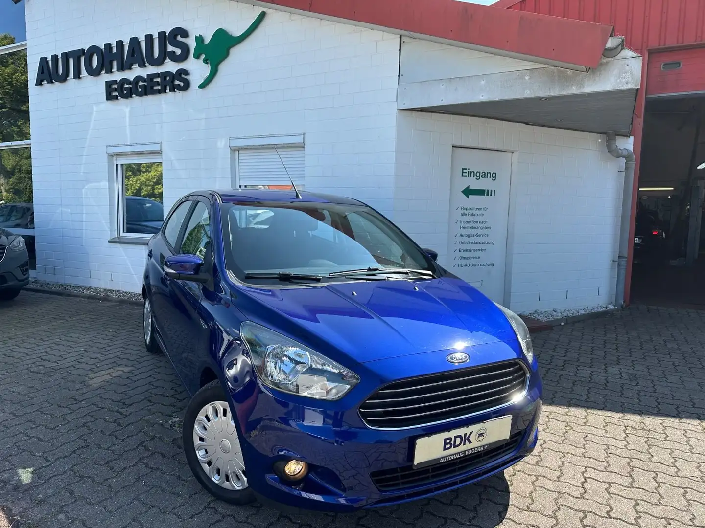 Ford Ka/Ka+ KA+ Cool & Sound/SHZ/TEMP/S+W/KLIMA/5TRG Blau - 1