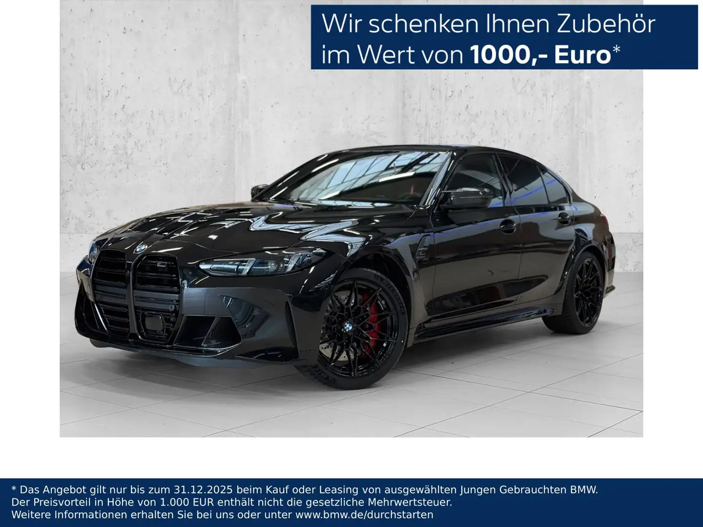 BMW M3 Competition M xDrive+M Drivers Package+Carbon Pake Noir - 1