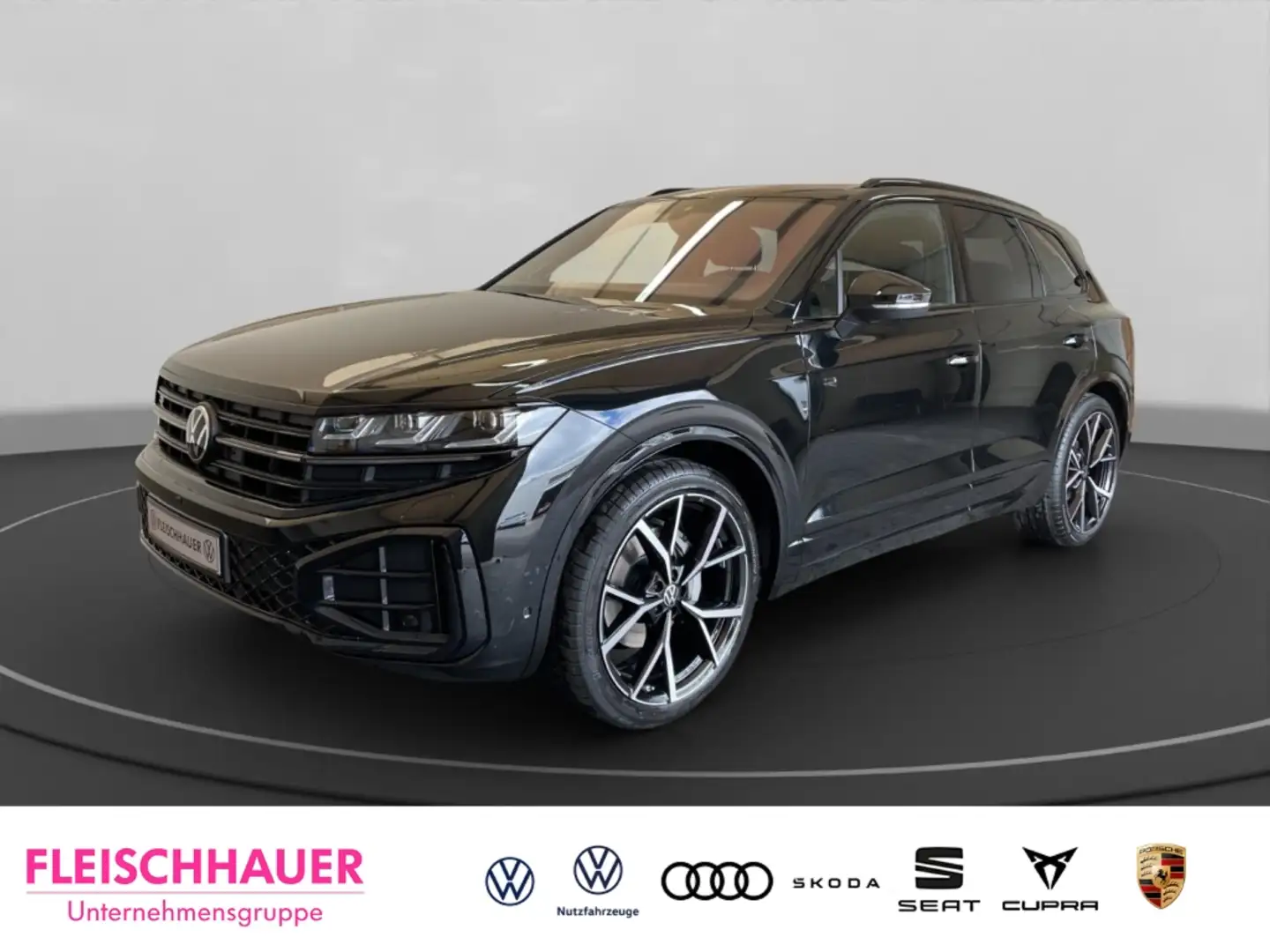 Volkswagen Touareg 3.0 TDI 4Motion R-Line Sportpaket HUD Luftfederung Noir - 1
