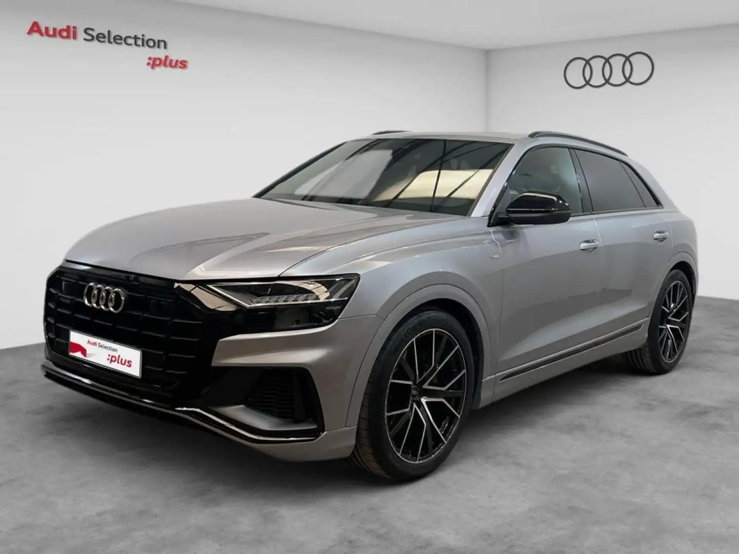 Audi Q8 50 TDI Black line quattro tiptronic Argento - 1